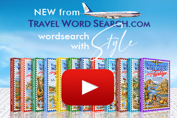 Travel Word Search Discount promotion